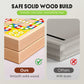 🎲 60% DE RÉDUCTION MAINTENANT ! 💖 Jeu de Société Pliable en Bois 5 en 1 – Multi-Jeux, Éducatif & pour Toute la Famille ✨
