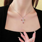✝️ ACHETEZ 2, OFFERT 1 ! ✨ Collier avec Pendentif en Croix en Strass Colorés – Éclat Brillant, Design Délicat & Cadeau Parfait 💖