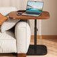 🏠 50% DE RÉDUCTION ✨ Table pliante en C réglable en hauteur – Surface 30x40cm, rotation 360° & charge 30kg – Design moderne, parfaite pour lit, canapé ou bureau – gain de place et pratique 🛋️