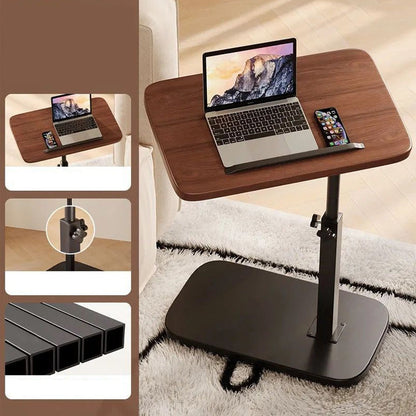 🏠 50% DE RÉDUCTION ✨ Table pliante en C réglable en hauteur – Surface 30x40cm, rotation 360° & charge 30kg – Design moderne, parfaite pour lit, canapé ou bureau – gain de place et pratique 🛋️