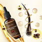 💇‍♀️ ACHETEZ 2, OFFERT 1 ! 🎉 Huile Essentielle Capillaire – Nourrit en Profondeur, Brillance Intense & Parfum Sublime ✨📦