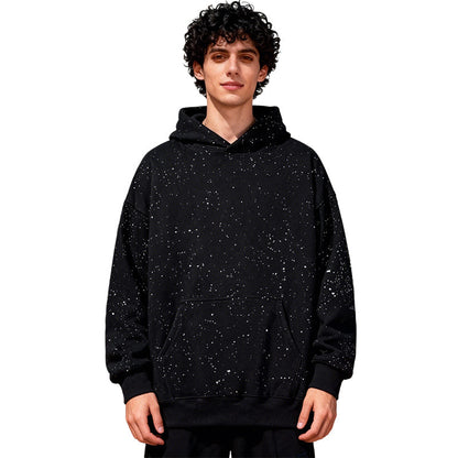 🌌 60% DE RÉDUCTION MAINTENANT ! ✨ Sweat à Capuche Confortable Starry Sky – Tissu Doux, Poche Kangourou & Style Décontracté 🔥