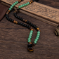 🪸 50 % DE RÉDUCTION MAINTENANT ! 🎉 Collier bohème en perles de pierre naturelle – Fait main, unique et élégant 🌺📦