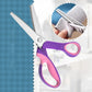 ✂️ 50% DE RÉDUCTION! 🧵 Ciseaux cranteurs – Zigzag, ergonomiques & acier inoxydable ✨