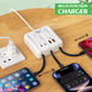 🔌 60% DE RÉDUCTION ! 🎉 Station de Recharge USB Multiport – Charge Rapide, Compacte & Anti-Encombrement ⚡📦