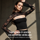 👚 50% DE RÉDUCTION ! 🌸 Haut ajouré à manches longues en dentelle – Élégant, respirant & parfait pour un look romantique au quotidien ✨