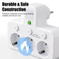 🔌 60% DE RÉDUCTION ! 🔋 Multiprise Intelligente avec Ports USB – Contrôle à Distance, Protection contre les Surtensions & Compacte 🏠