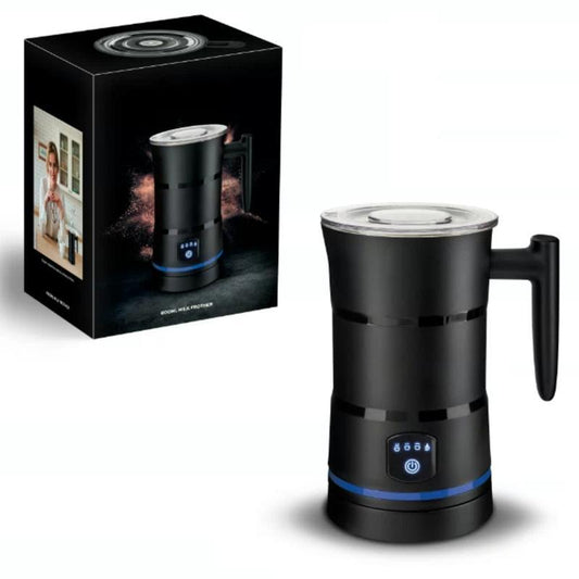 ☕ 60% DE RÉDUCTION ! 🥛 Mousseur à Lait Électrique Automatique – Mousse Onctueuse, Nettoyage Facile & Design Compact ✨