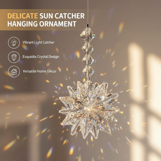 ☀️ ACHETEZ 2, OFFERT 1 ! ✨ Décoration à Suspendre – Capture les Rayons, Design Élégant & Brillance Unique 🪞