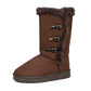 👢 60% DE RÉDUCTION ! ❄️ Bottes de Neige Mi-Mollet – Doublure Fausse Fourrure, Ultra-Chaudes & Semelle Antidérapante 🧥