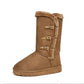 👢 60% DE RÉDUCTION ! ❄️ Bottes de Neige Mi-Mollet – Doublure Fausse Fourrure, Ultra-Chaudes & Semelle Antidérapante 🧥