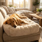 🐾 60% DE RÉDUCTION! 🛏️ Lit pour Animaux Épais – Chaud, Antidérapant & Bord Relevé Confortable 🧵
