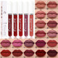 💄 50% DE RÉDUCTION! ✨ Rouge à Lèvres Liquide Mat & Waterproof – 18 Couleurs, Tenue Longue Durée & Fini Velouté Pour Un Look Parfait 👄