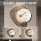 🕰️ 50% DE RÉDUCTION ! 🌲 Horloge Murale Style Nordique – Design Minimaliste, Silencieuse & Décor Moderne ✨