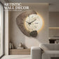 🕰️ 50% DE RÉDUCTION ! 🌲 Horloge Murale Style Nordique – Design Minimaliste, Silencieuse & Décor Moderne ✨