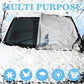🚗 50% DE RÉDUCTION! ❄️ Housse pare-brise magnétique – Oxford, 6 aimants & anti-vol ✨