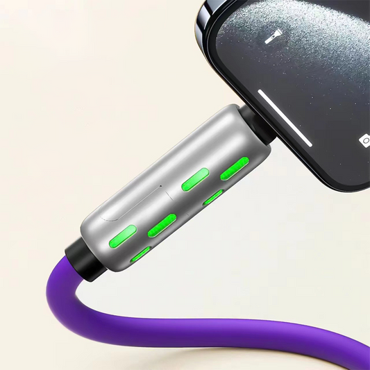 ✨ ACHETEZ 1, OBTENEZ 1 GRATUIT! 🔌 Câble de recharge rapide universel RGB 4 en 1 – 4 en 1 polyvalent, charge rapide & design lumineux – Compatible avec tous vos appareils 💡