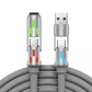 ✨ ACHETEZ 1, OBTENEZ 1 GRATUIT! 🔌 Câble de recharge rapide universel RGB 4 en 1 – 4 en 1 polyvalent, charge rapide & design lumineux – Compatible avec tous vos appareils 💡
