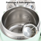 🥤 60% DE RÉDUCTION ! 🍱 Bocal Alimentaire Isotherme en Acier Inoxydable 1,5L – Maintien du Chaud/Froid, Sans BPA & Design Compact 🍵