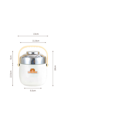 🥤 60% DE RÉDUCTION ! 🍱 Bocal Alimentaire Isotherme en Acier Inoxydable 1,5L – Maintien du Chaud/Froid, Sans BPA & Design Compact 🍵