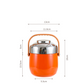🥤 60% DE RÉDUCTION ! 🍱 Bocal Alimentaire Isotherme en Acier Inoxydable 1,5L – Maintien du Chaud/Froid, Sans BPA & Design Compact 🍵