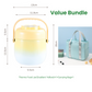 🥤 60% DE RÉDUCTION ! 🍱 Bocal Alimentaire Isotherme en Acier Inoxydable 1,5L – Maintien du Chaud/Froid, Sans BPA & Design Compact 🍵