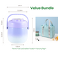 🥤 60% DE RÉDUCTION ! 🍱 Bocal Alimentaire Isotherme en Acier Inoxydable 1,5L – Maintien du Chaud/Froid, Sans BPA & Design Compact 🍵
