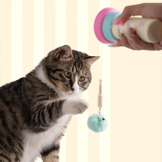 🐾 60% de réduction ! 🤖 Déclencheur Automatique pour Chats – Manuel & Auto, Divertissant & Stimulant 🎯