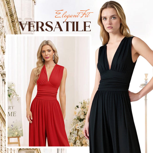 👗 60% DE RÉDUCTION! ✨ Combinaison Une Pièce pour Femme – Coupe Élégante, Tissu Fluide & Parfaite pour l'Été 💃