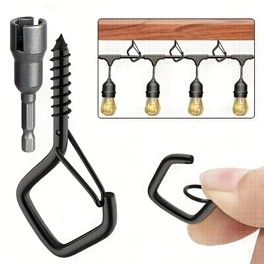 🧲 50% DE RÉDUCTION! 🪝 Crochets Suspendus à Pression Carrés – Adhérence Forte, Sans Perçage & Idéals Pour Une Organisation Rapide Dans La Cuisine, La Salle De Bain Ou Le Garage 🏠