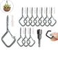 🧲 50% DE RÉDUCTION! 🪝 Crochets Suspendus à Pression Carrés – Adhérence Forte, Sans Perçage & Idéals Pour Une Organisation Rapide Dans La Cuisine, La Salle De Bain Ou Le Garage 🏠