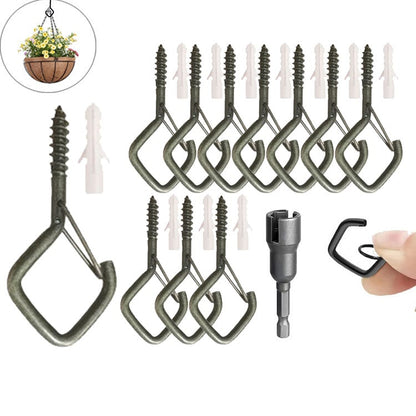 🧲 50% DE RÉDUCTION! 🪝 Crochets Suspendus à Pression Carrés – Adhérence Forte, Sans Perçage & Idéals Pour Une Organisation Rapide Dans La Cuisine, La Salle De Bain Ou Le Garage 🏠