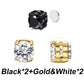 💎 50% DE RÉDUCTION ✨ Boucles d'Oreilles à Clip Magnétique en Zirconium – Sans perçage, 5 couleurs & 2 tailles (6-8 mm) – Élégantes, confortables & parfaites pour toutes les oreilles 💖