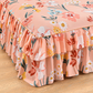 🌹 50% DE RÉDUCTION ! 🛏️ Jupe de Lit à Volants 3 Pièces – Tombé élégant, Facile à installer & Convient à toutes les saisons ✨