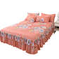 🌹 50% DE RÉDUCTION ! 🛏️ Jupe de Lit à Volants 3 Pièces – Tombé élégant, Facile à installer & Convient à toutes les saisons ✨