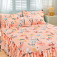🌹 50% DE RÉDUCTION ! 🛏️ Jupe de Lit à Volants 3 Pièces – Tombé élégant, Facile à installer & Convient à toutes les saisons ✨