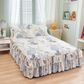 🌹 50% DE RÉDUCTION ! 🛏️ Jupe de Lit à Volants 3 Pièces – Tombé élégant, Facile à installer & Convient à toutes les saisons ✨