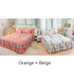 🌹 50% DE RÉDUCTION ! 🛏️ Jupe de Lit à Volants 3 Pièces – Tombé élégant, Facile à installer & Convient à toutes les saisons ✨