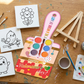 🎨 60% DE RÉDUCTION ! 🖼️ Mini-Set Peinture sur Toile pour Enfants – Avec Chevalet, Tout-Inclus & Stimule la Créativité ✨