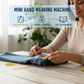 🧶 50% DE RÉDUCTION! 🔧 Mini machine à tisser – Compacte & idéale pour le DIY ✨