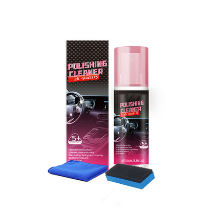🚗 ACHETEZ 3, OFFERT 1 ! ✨ Polish Instantané pour Intérieur Auto – Brillance Immédiate, Protection Durable & Facile à Appliquer 🧽