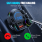 🔊 50% DE RÉDUCTION ✨ Transmetteur FM Bluetooth double port – Sans fil & charge rapide – Appels mains libres, lecture audio en streaming & recharge USB – idéal pour la voiture 🚗