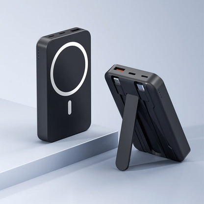 🔋 50% DE RÉDUCTION 🧲 Batterie externe magnétique avec support & recharge rapide – Compatible MagSafe, LED intégrée – compacte, parfaite pour iPhone ou Android en déplacement 📱
