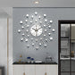 🕰️ 60% DE RÉDUCTION ! 💎 Horloge Murale à Paillettes – Design Luxueux, Mouvement Silencieux & Élément Décoratif Élégant ✨