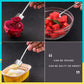 🍨 50% DE RÉDUCTION ! ✨ Cuillères Créatives pour Dessert (3PCS) – Design Unique, Idéales pour Fruits et Glaces & Parfaites pour Cadeau 🍨
