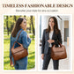 👛 60% DE RÉDUCTION! 👜 Sac à Bandoulière Femme en Simili-Cuir Souple – Léger, Multi-Compartiments & Tendance pour Tous les Jours ✨