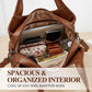 👛 60% DE RÉDUCTION! 👜 Sac à Bandoulière Femme en Simili-Cuir Souple – Léger, Multi-Compartiments & Tendance pour Tous les Jours ✨