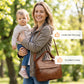 👛 60% DE RÉDUCTION! 👜 Sac à Bandoulière Femme en Simili-Cuir Souple – Léger, Multi-Compartiments & Tendance pour Tous les Jours ✨