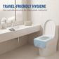 🚽 ACHETEZ 1, OBTENEZ 1 GRATUIT! ✨ Protège-Sièges WC Jetables Imperméables – Hygiéniques, Confortables & Parfaits pour Voyages & Lieux Publics 🧳