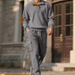 👕 60% DE RÉDUCTION ! 👖 Ensemble 2 Pièces Homme Pull & Pantalon Cargo – Style Urbain, Tissu Confortable & Coupe Moderne ✨